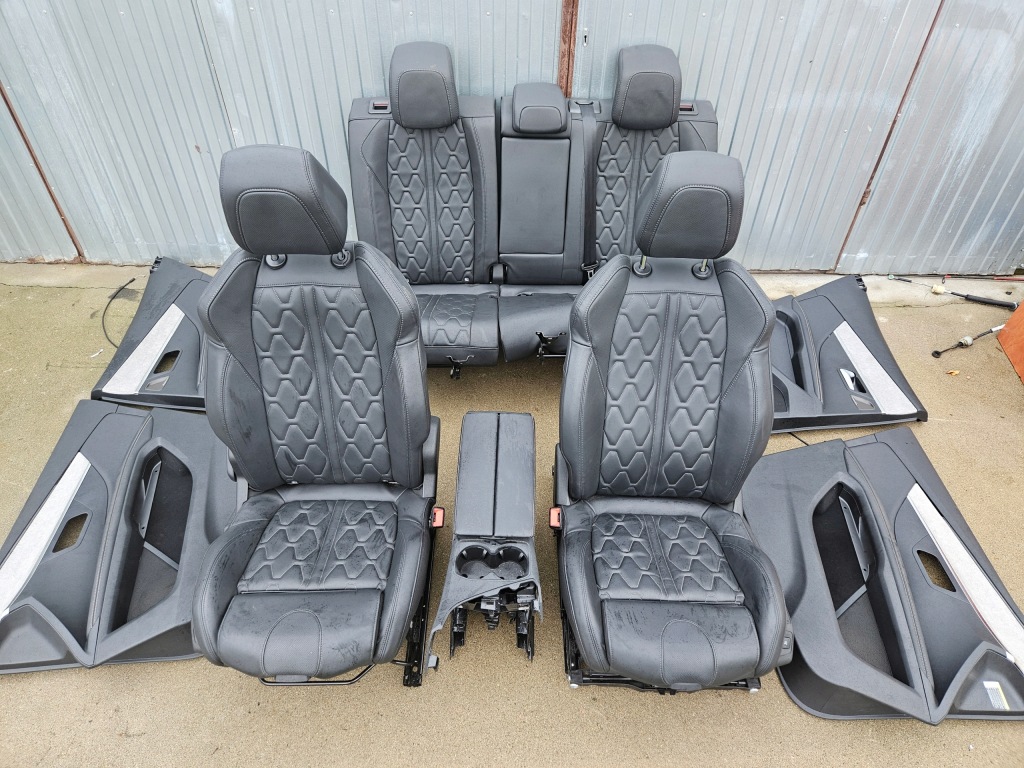 фото №1, Peugeot 3008 ii lift gt комплект сидений сиденья кожа простроченная идеальное состояние