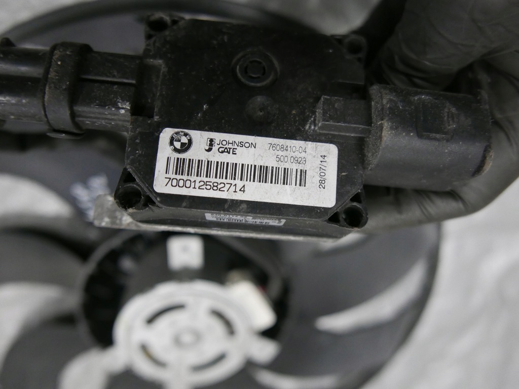 фото №5, Bmw f20 f21 f30 f31 вентилятор радиатора 7608410