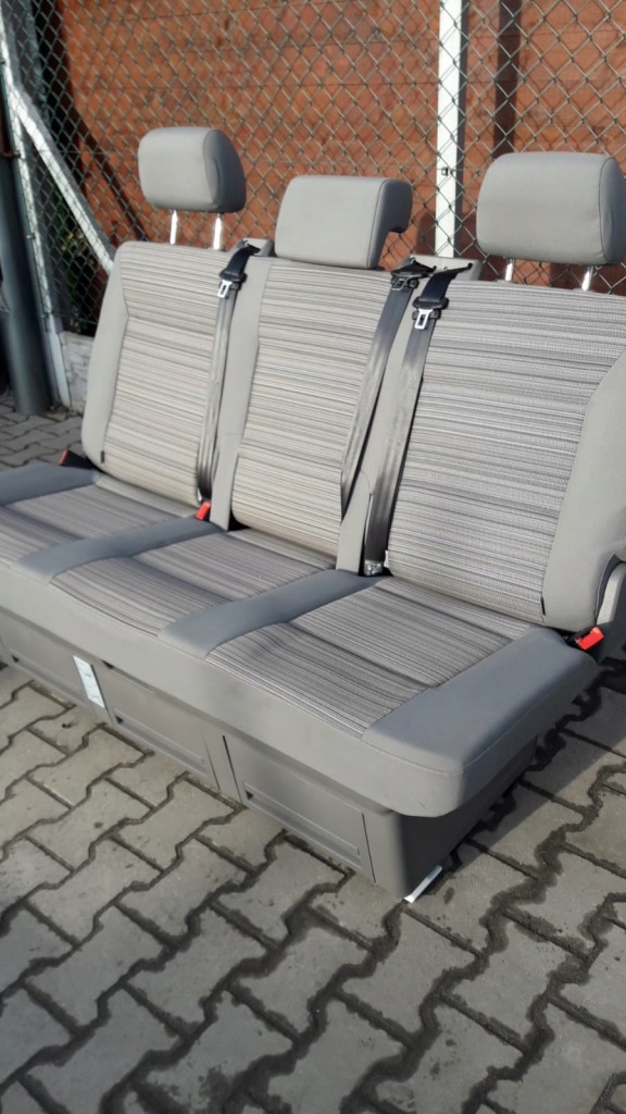 фото №1, Сиденье заднее сиденье трёхместное сиденье vw t6.1 2020 rok