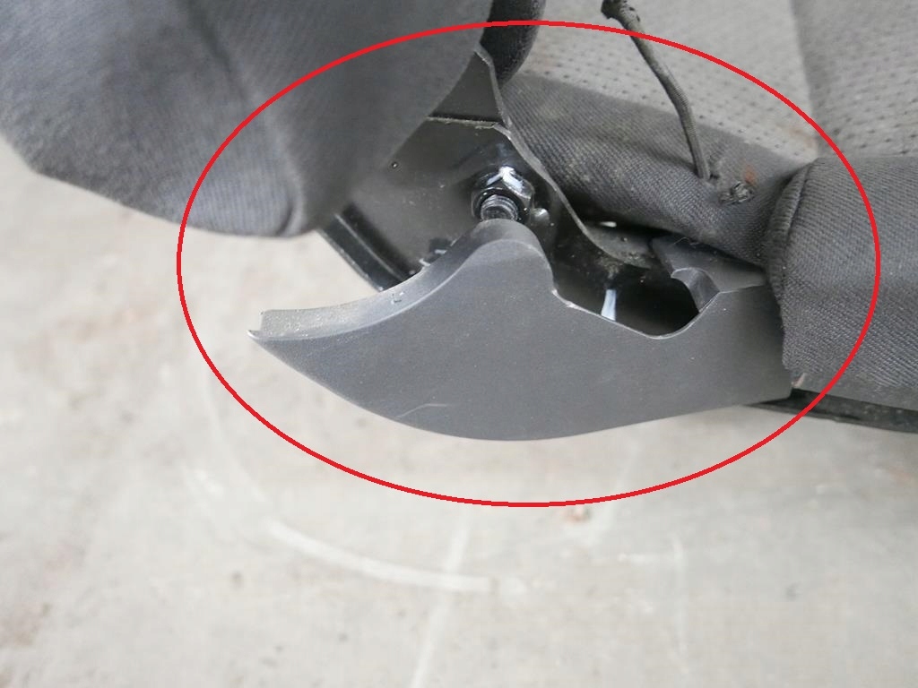 фото №8, Заднее сиденье сиденье левый задний задняя opel meriva a i 03-05