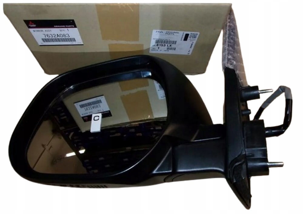 фото №1, Зеркало левая оригинал 8153lx citroen c crosser