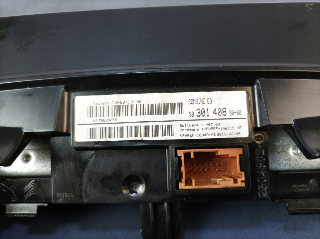 фото №6, Citroen c4 cactus i lift 1.2 лічильник прилади 9830140880