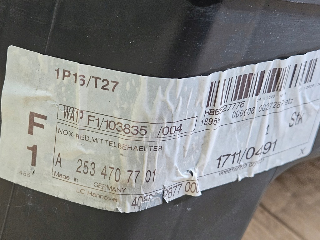 фото №15, Бак насос adblue mercedes glc w253 x253 a2534707701 / a0994712500