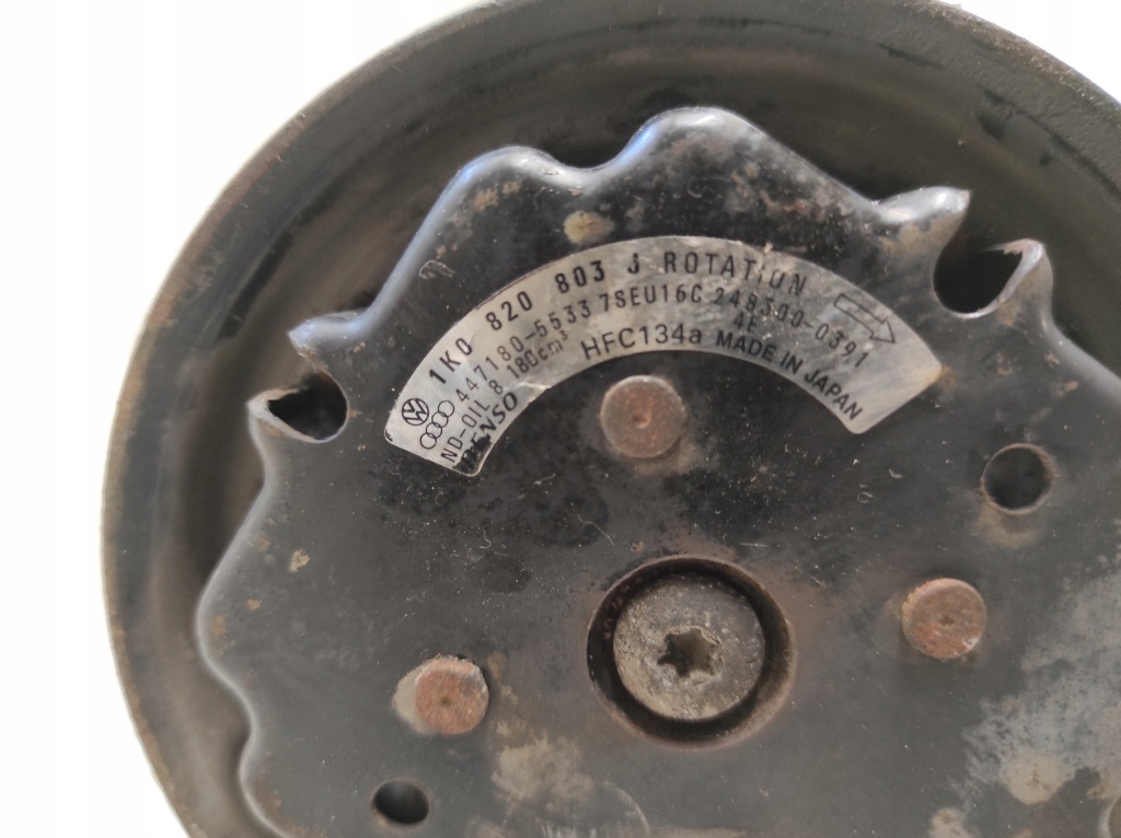 фото №7, Seat ibiza 3 iii 6l 02- 1.9tdi компресор кондиціонера 1k0820803j