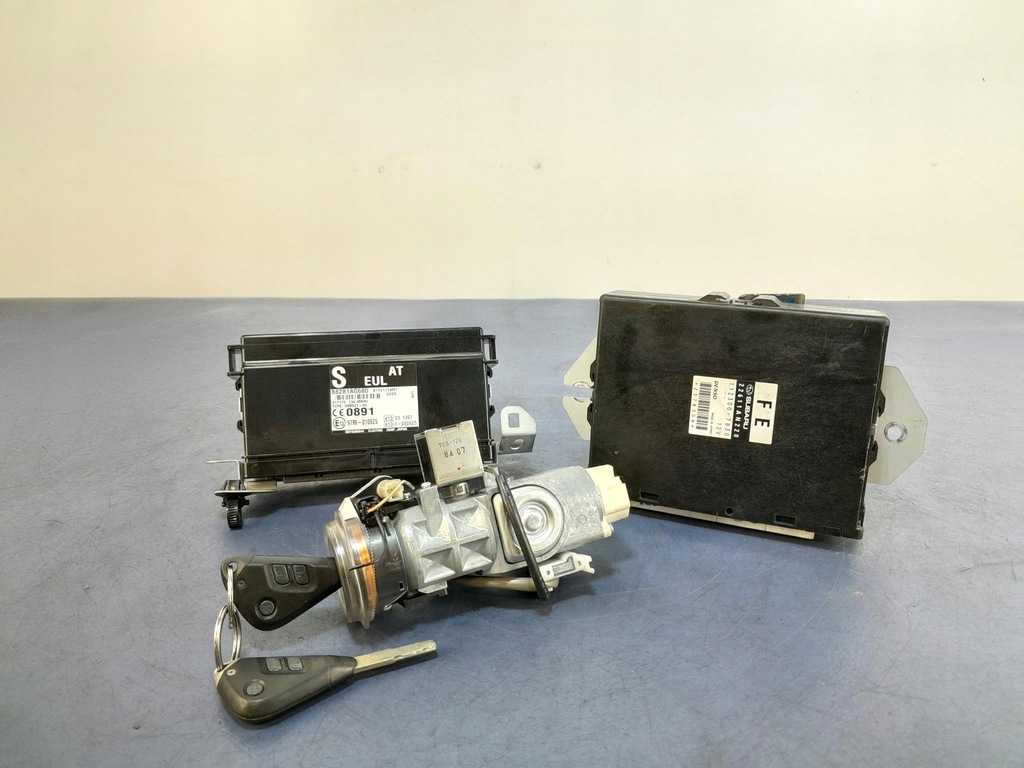 фото №1, Subaru outback iii fl набор стартовый замок зажигания