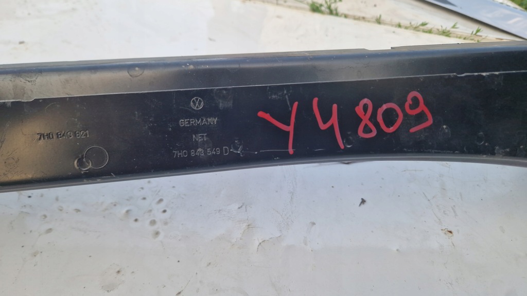 фото №11, Vw t5 t6 захист поріг двері бічний bok напрямна 7h0843549d