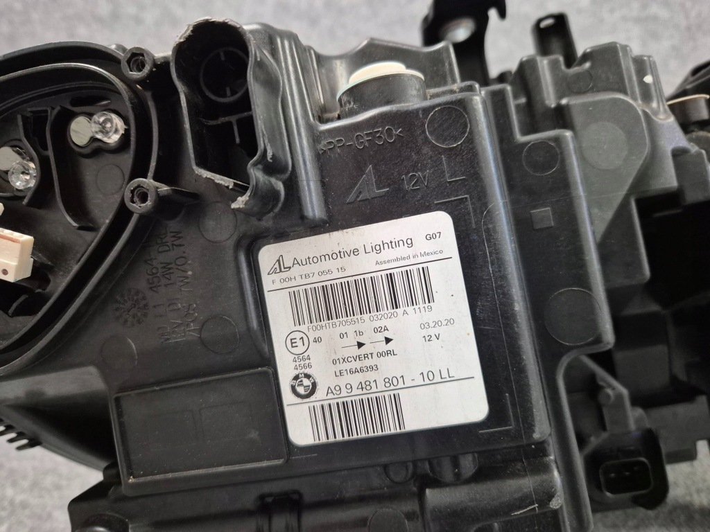 фото №11, Фара лампа передняя перед левая - bmw x7 g07 laser 2018-2022