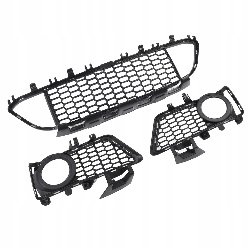 фото №7, Набор нижних решётка с сетка передний бампера 51118068124 решётки bb