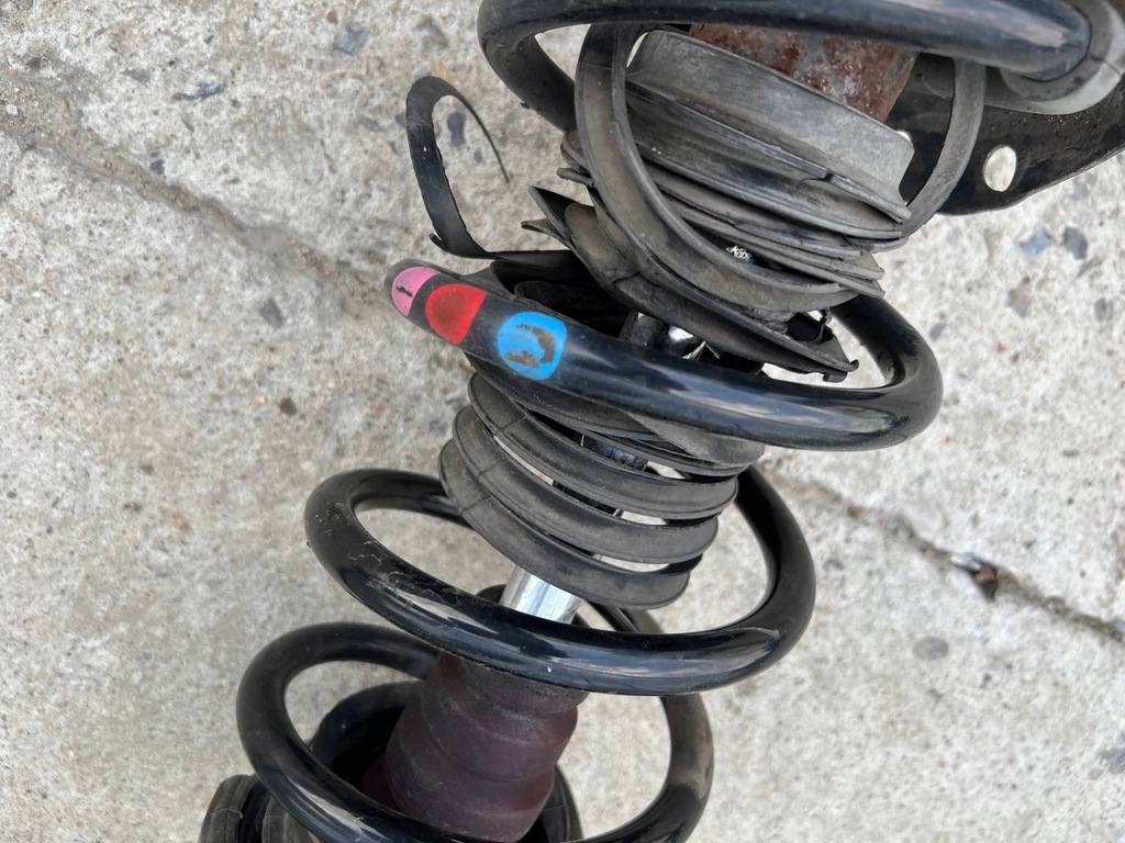 фото №6, Honda crv iii 2.2 citd поворотный кулак левая амортизационная стойка