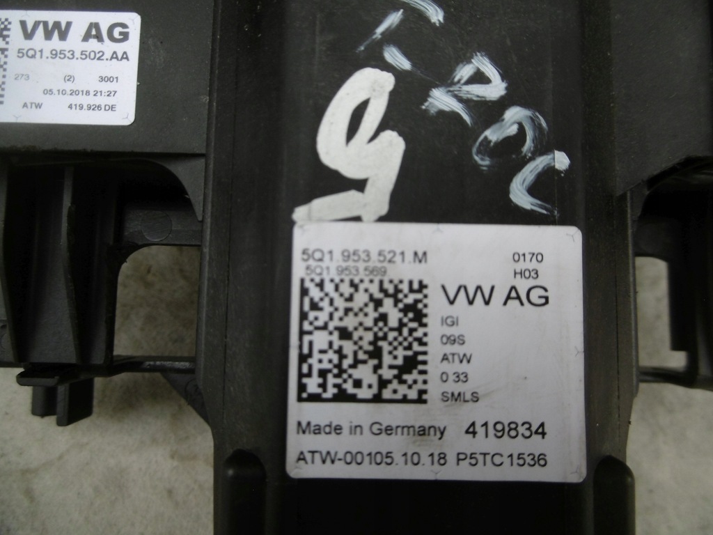 фото №4, Переключатель комбинированный 5q1953521m vw t-roc