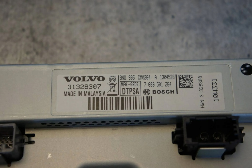 фото №3, Монитор дисплей экран радио volvo s60 ii v60 i 31328307