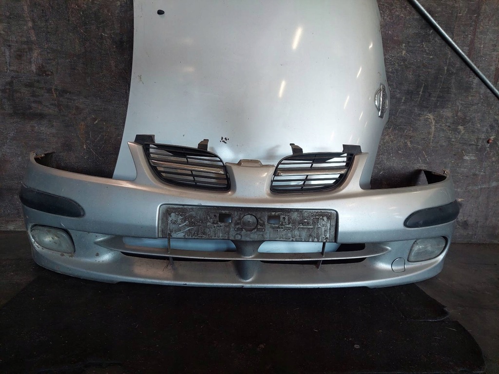 фото №10, Kompletny перед капот бампер крила лампа nissan almera n16 kl0