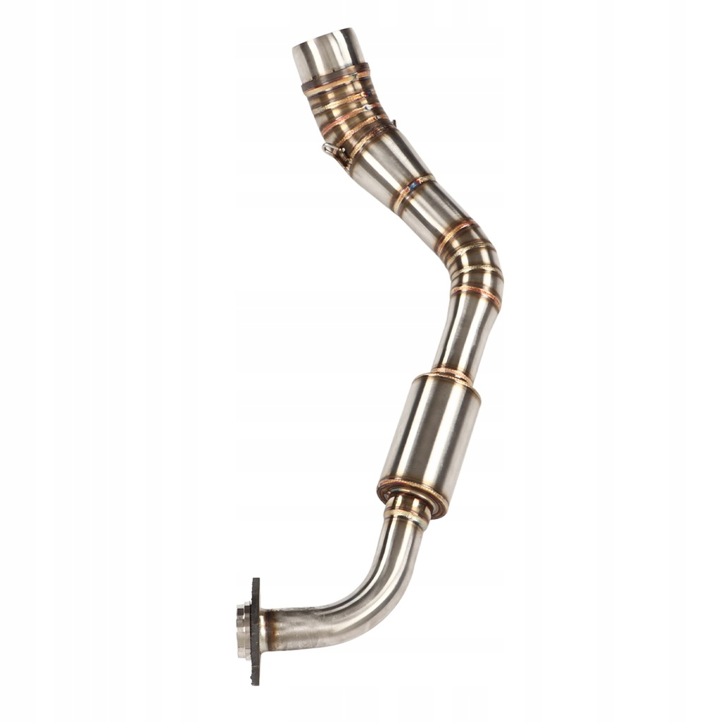 фото №9, Передняя средняя труба выхлопная motocykla с резонатор заменитель ze нержавеющая сталь