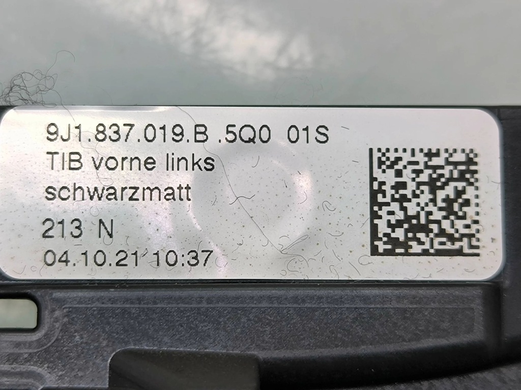 фото №7, Porsche taycan 9j1 2021 левая сторона ручка внутренняя дверь передних