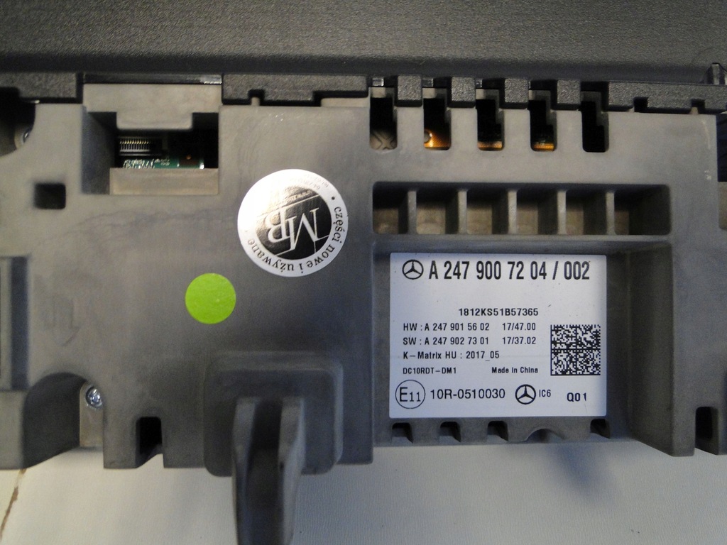 фото №7, Mercedes b klasa 247 gla glb 247 eqc n293 лічильник дисплей екран монітор