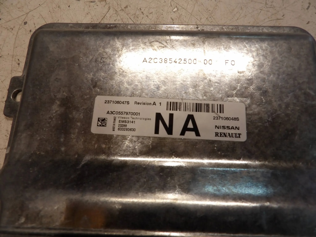 фото №4, Набір стартовий renault clio v 5 2 ключі 237a00157r