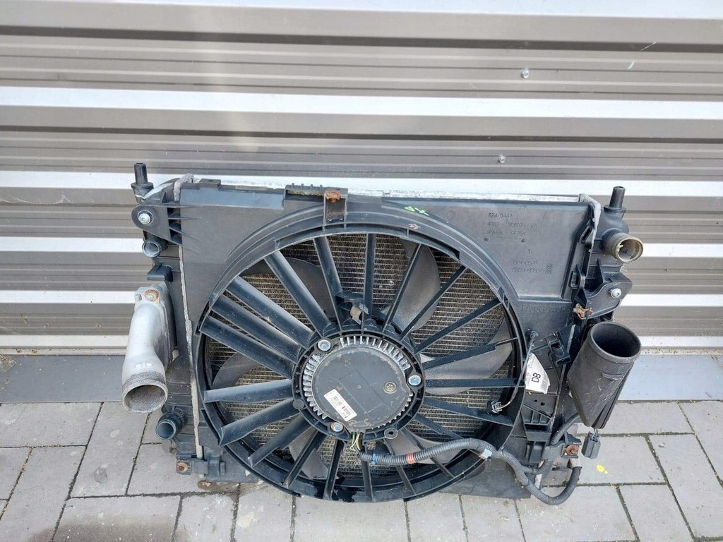 фото №4, Jaguar xf 2.7 дизель радиатор комплект 07-12