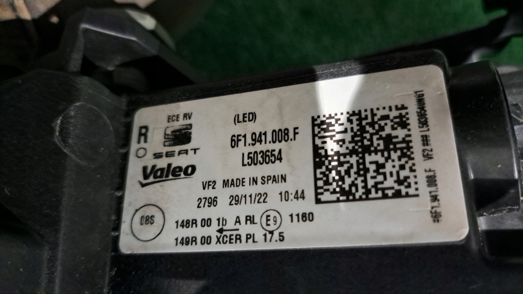 фото №5, Seat ibiza 5 v lift full led лампа передня