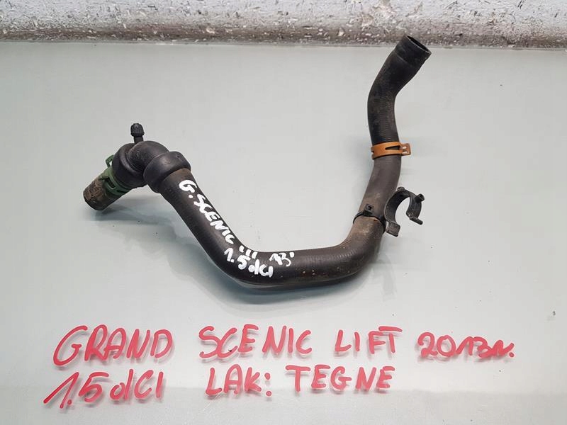 фото №1, Wąż труба wody renault grand scenic iii 1.5 dci