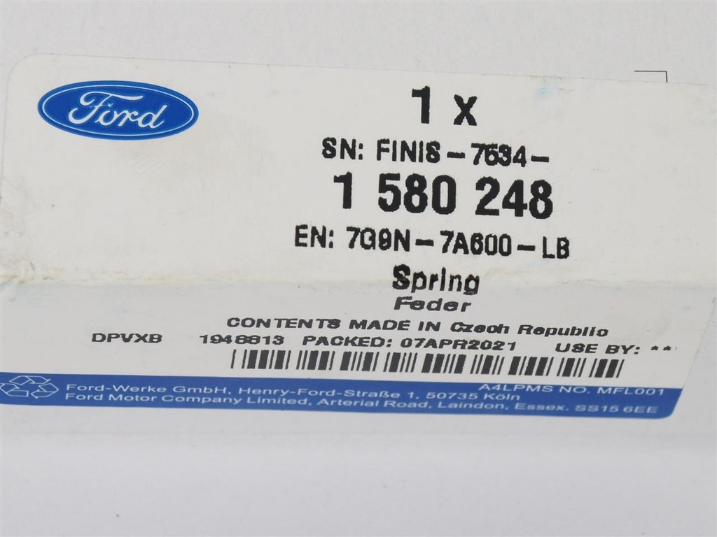 фото №13, Пружина педали сцепления ford mondeo s-max galaxy