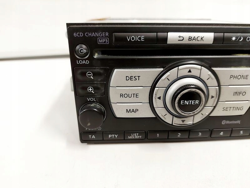 фото №3, Nissan qashqai j10 радио заводской mp3 навигация