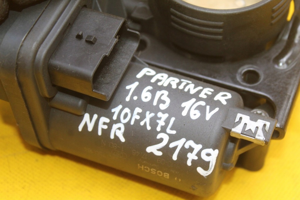 фото №11, Дросельна заслінка peugeot partner 1.6 b 16v nfr 10fx7l 966180908000