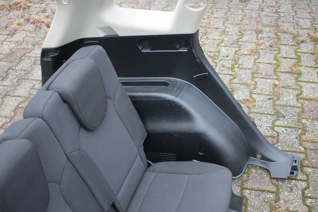 фото №15, Сидіння заднє сидіння 3 ряд обшивки ремені kia carens iv 13-19 комплект