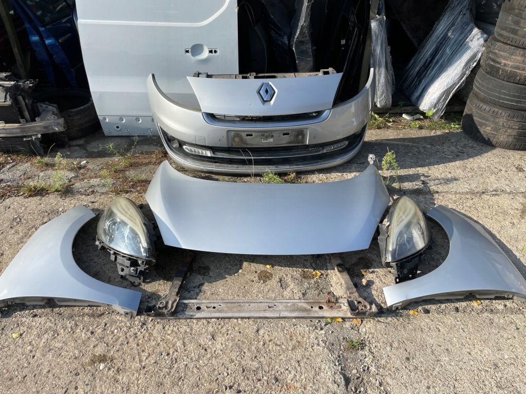 фото №1, Бампер капот перед scenic iii lift ted69 pdc