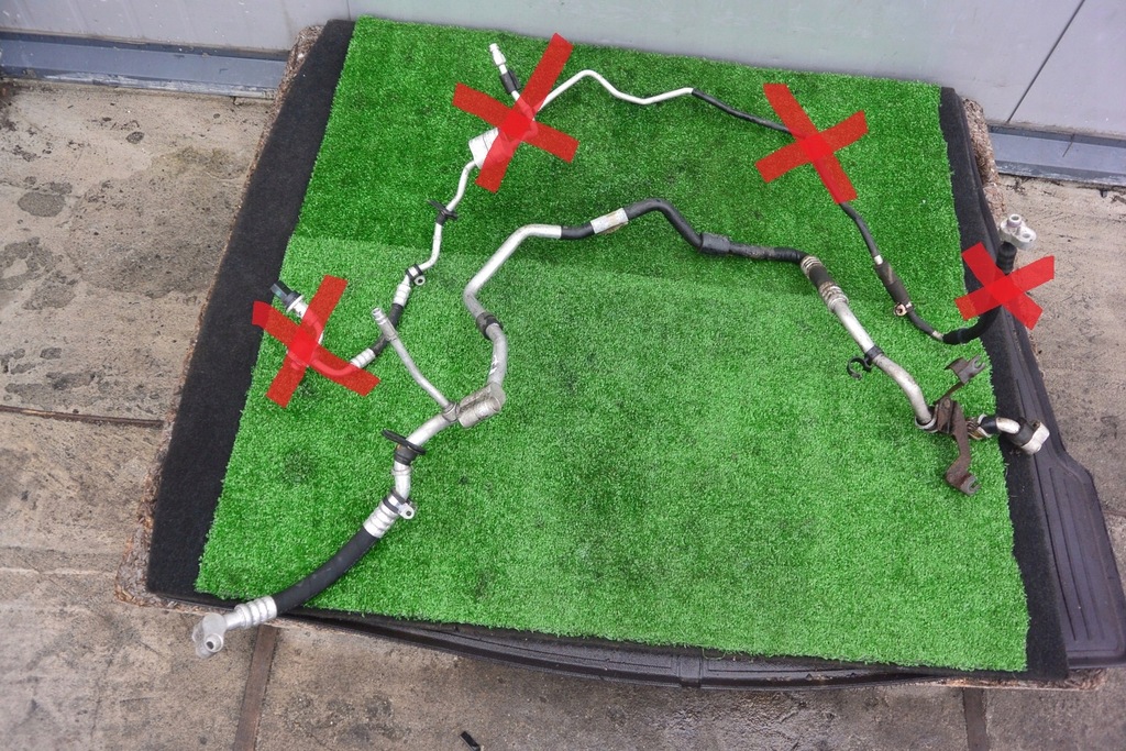 фото №1, Трубы провода кондиционер audi q7 4l touareg