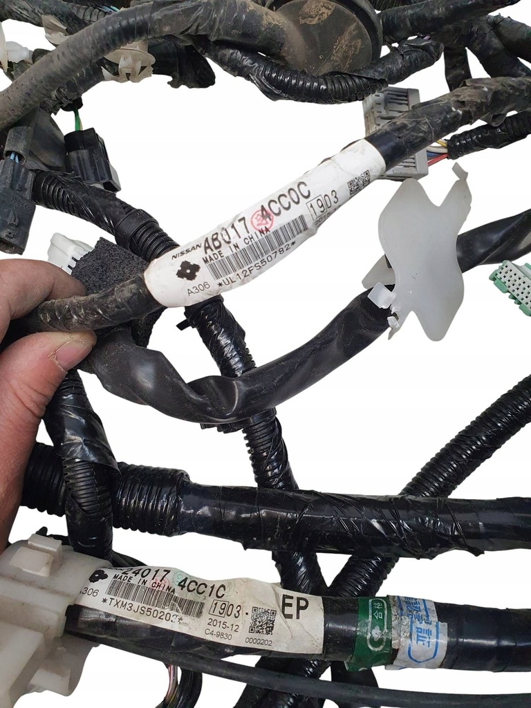 фото №6, Nissan x-trail t32 xtrail europa 1.6dci автоматическая коробка передач жгут электропроводка салона