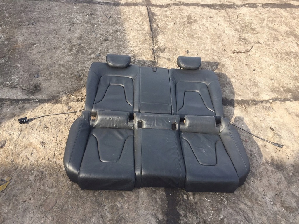 фото №1, Audi a5 8t coupe заднее сиденье задняя задняя кожа czarna