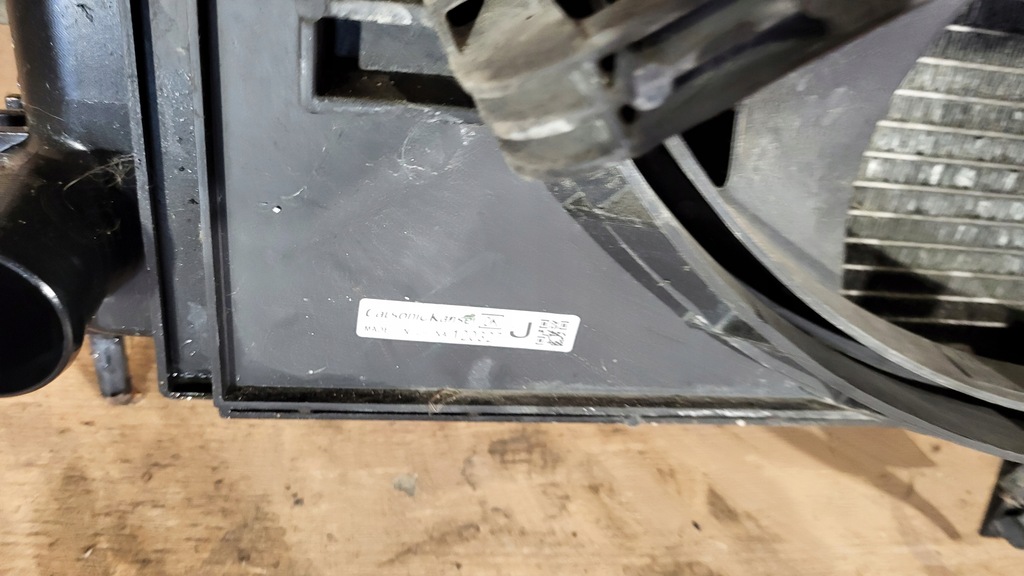 фото №7, Радіатор радіатор wody кондиціонер вентилятор kpl nissan juke f15 10- 1,5 dci