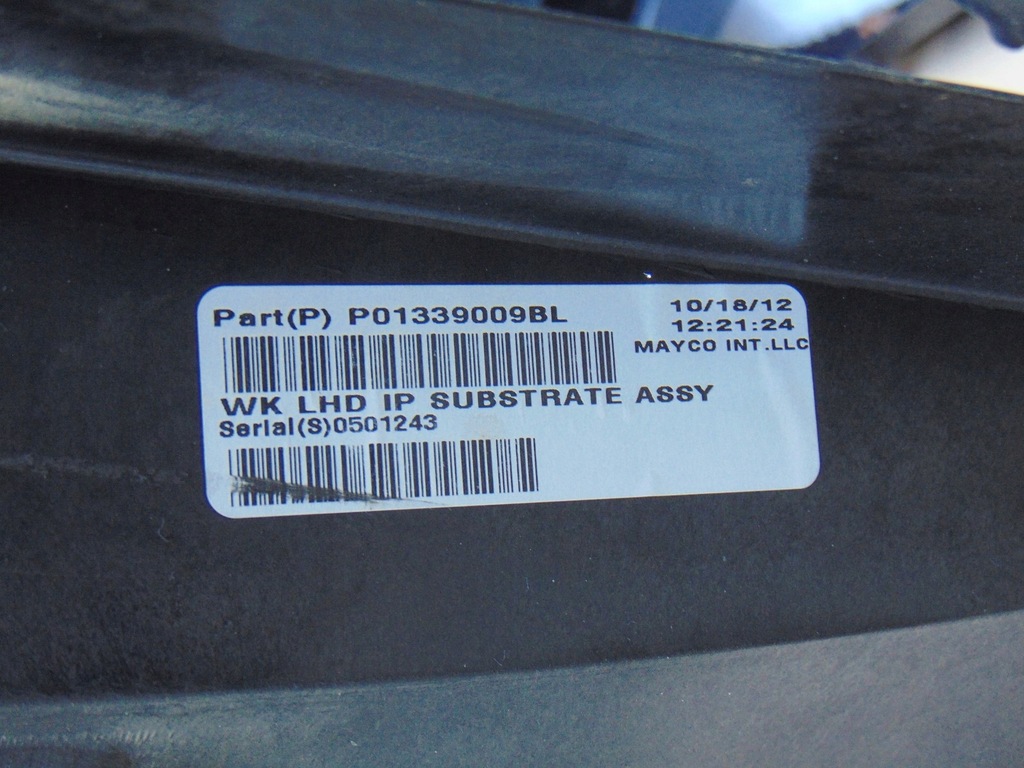 фото №15, Панель приладів консоль панель приладів jeep grand cherokee wk2