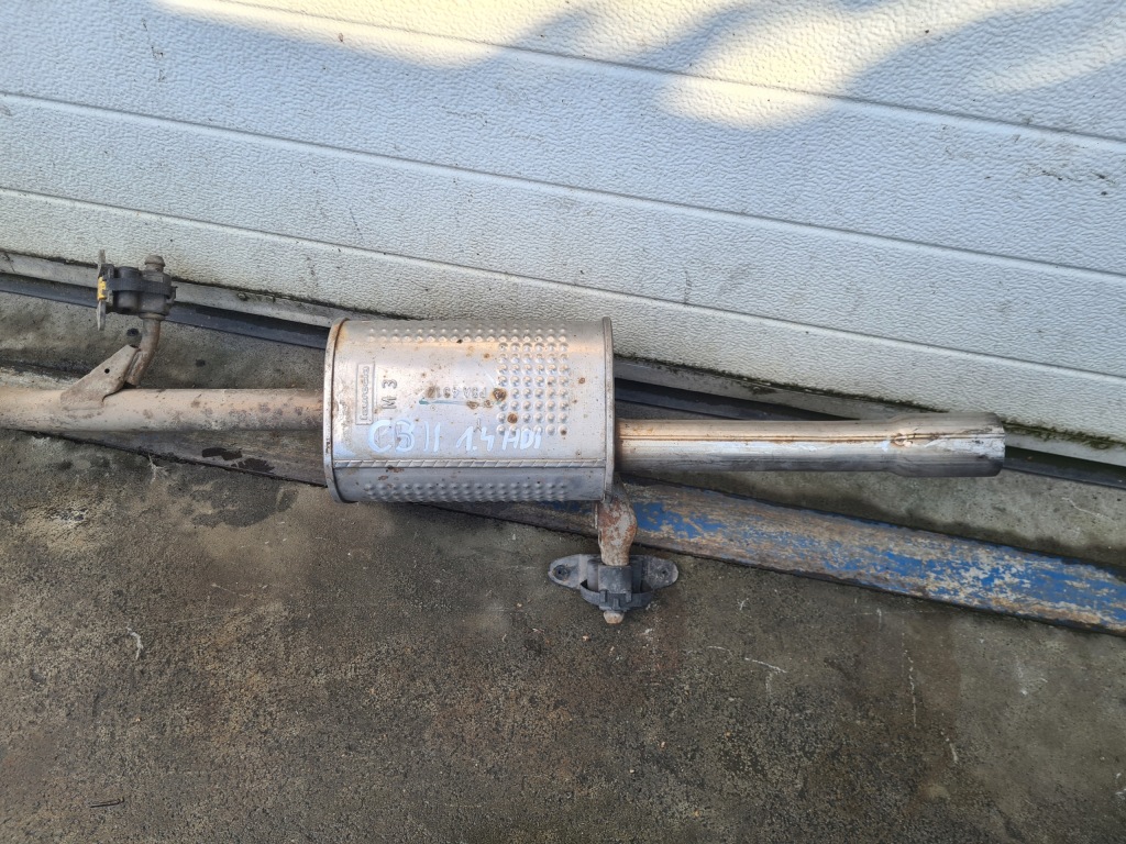 фото №3, Citroen c3 ii 1.4 hdi труба выхлопная гаситель psa4312