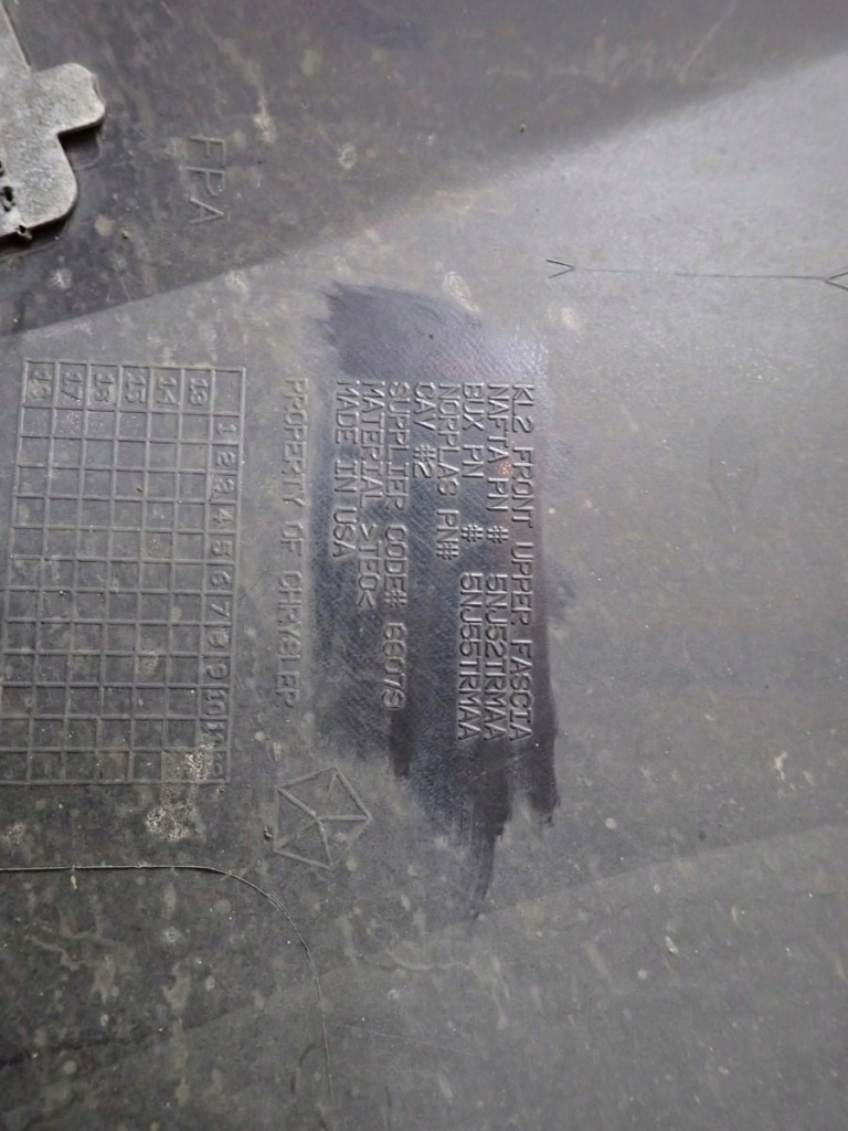 фото №12, Бампер перед передній jeep cherokee 5 v kl 2013-2018r 5nj52trmaa