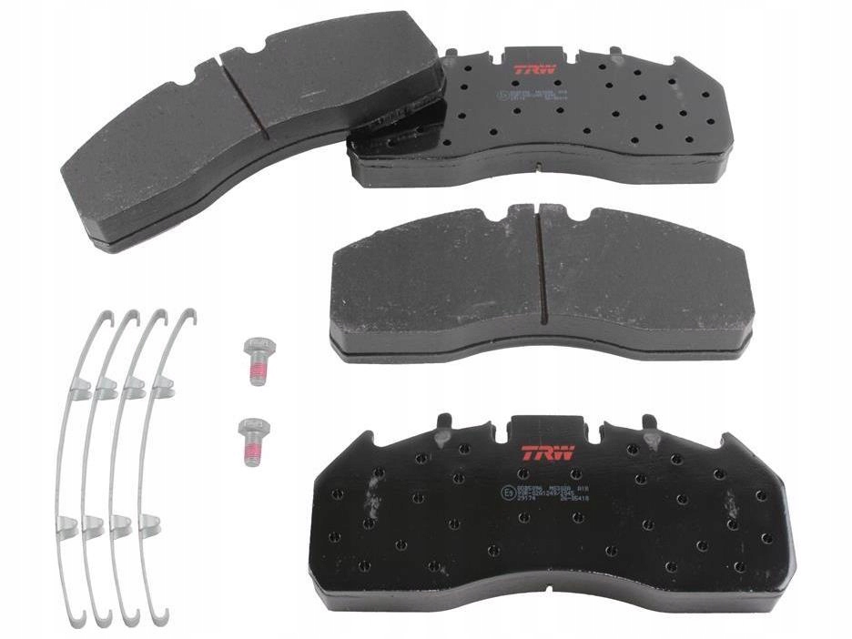 фото №9, Гальмівні колодки гальмівний. renault magnum 04- перед, задня