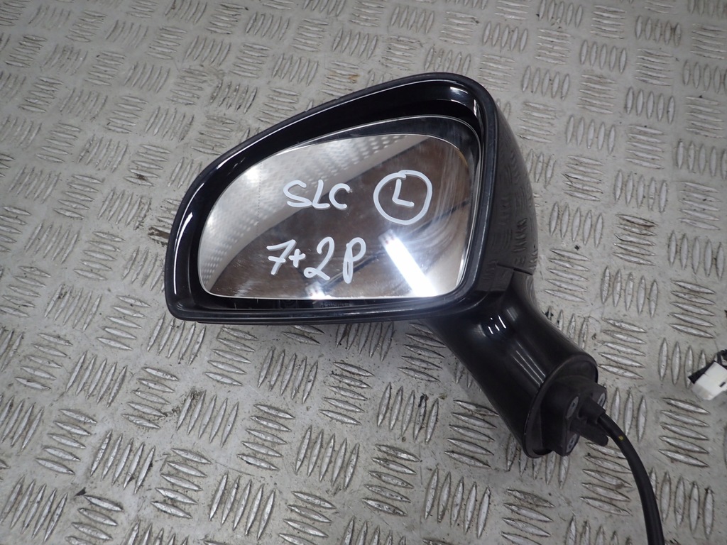 фото №4, Mercedes benz slc r172 дзеркало зовнішнє повний ліва 9 pin n69