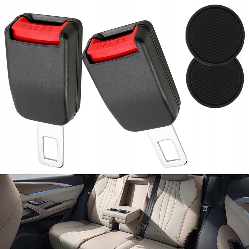 фото №1, Заглушка поперечина безопасности ремней w автомобиль удлинитель адаптер пряжка