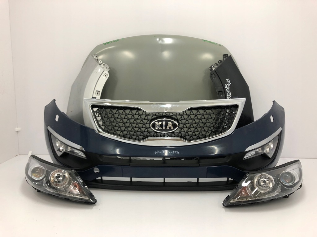 фото №1, Kia sportage iii 2010-2015 капот бампер лампа