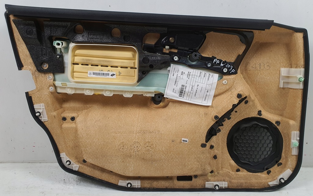 фото №5, Обивка обшивка дверь перед mercedes w203 eu