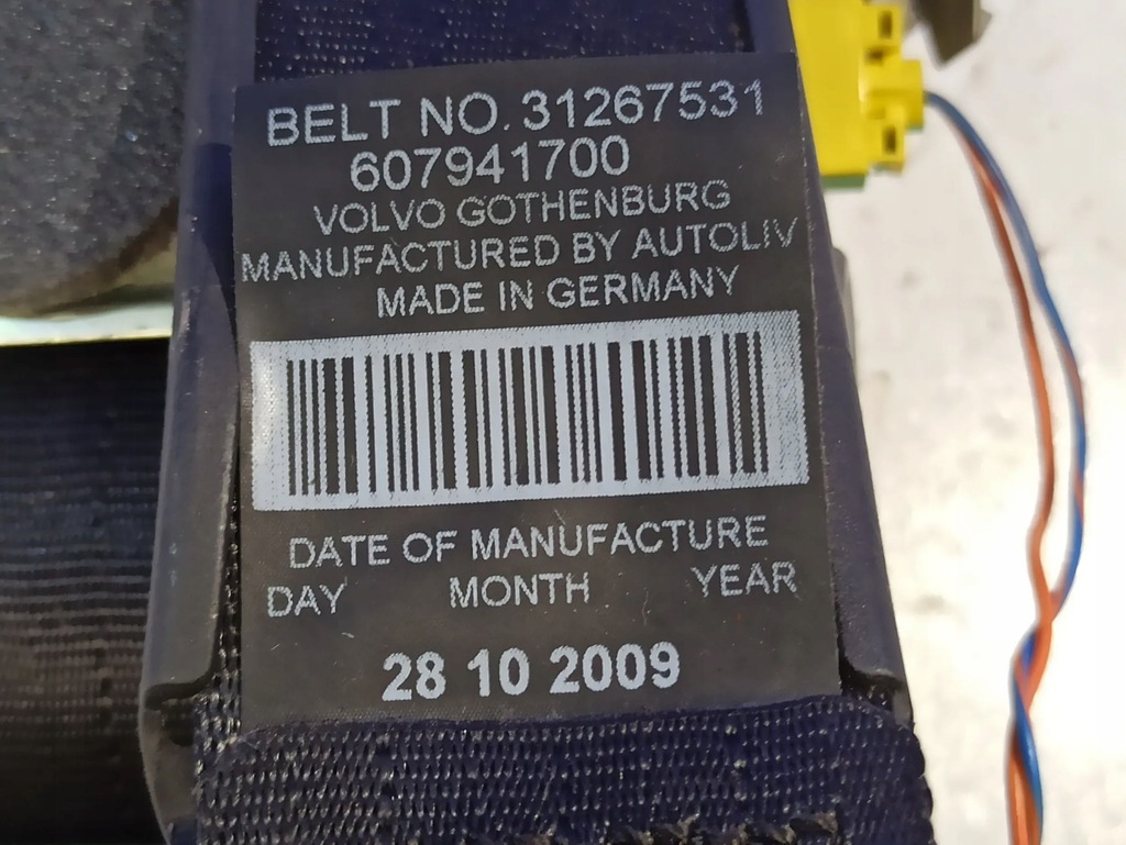 фото №8, Volvo xc90 2013 ремни безопасности