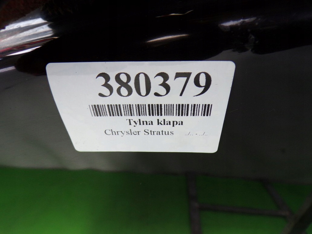 Chrysler stratus 1 кабриолет  задняя крышка багажника багажника Недорого