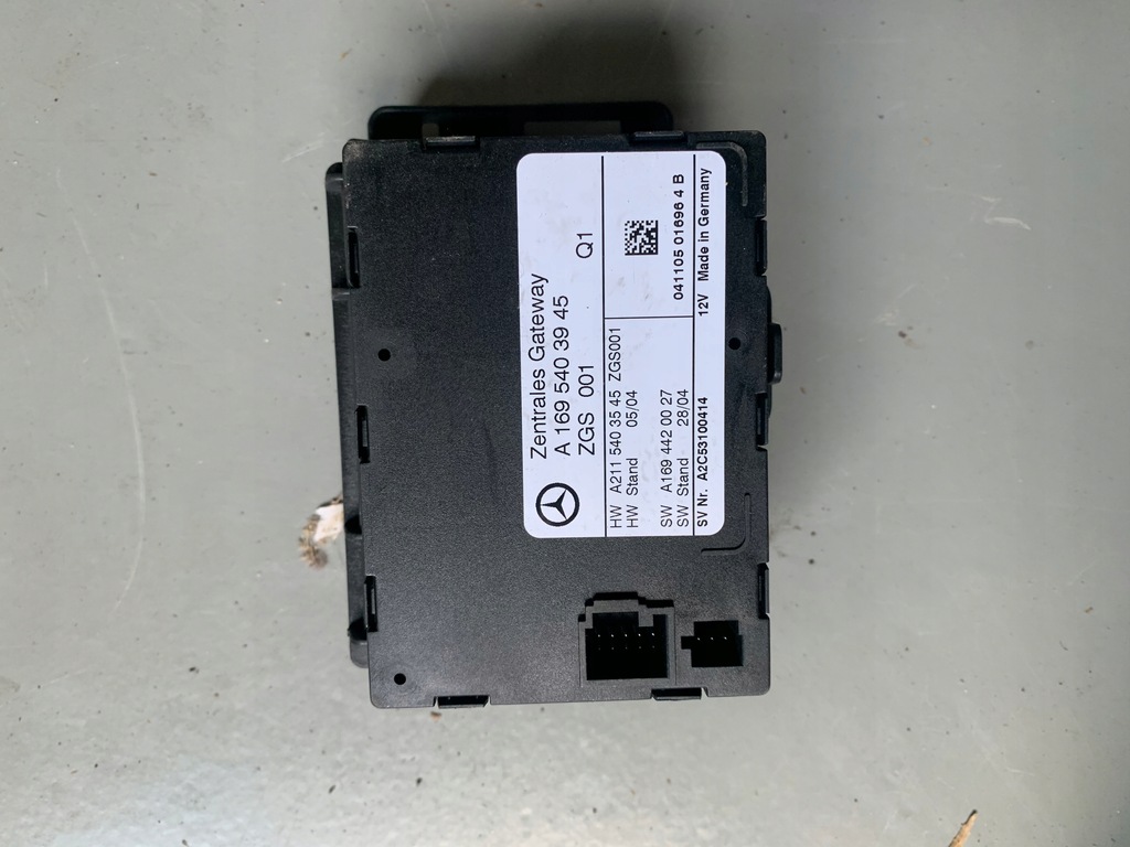 фото №1, Модуль центрального замка w169 a1695403945