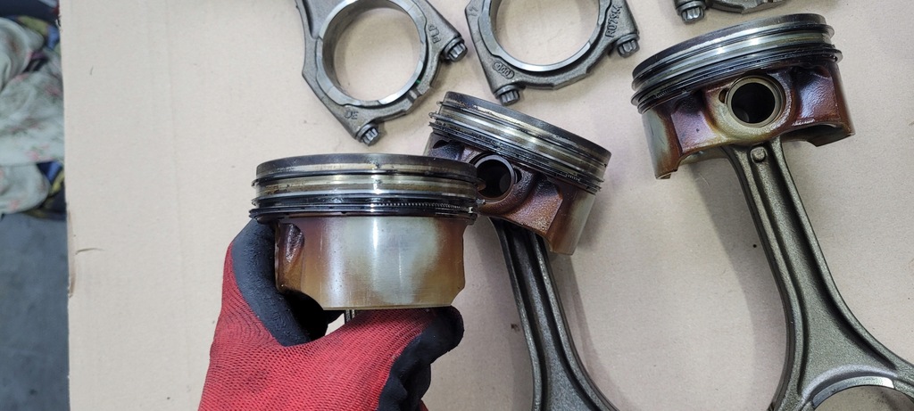 фото №15, S6 c7 4g lift поршень шатун r079m 4.0 tfsi s7 4g a8 d4