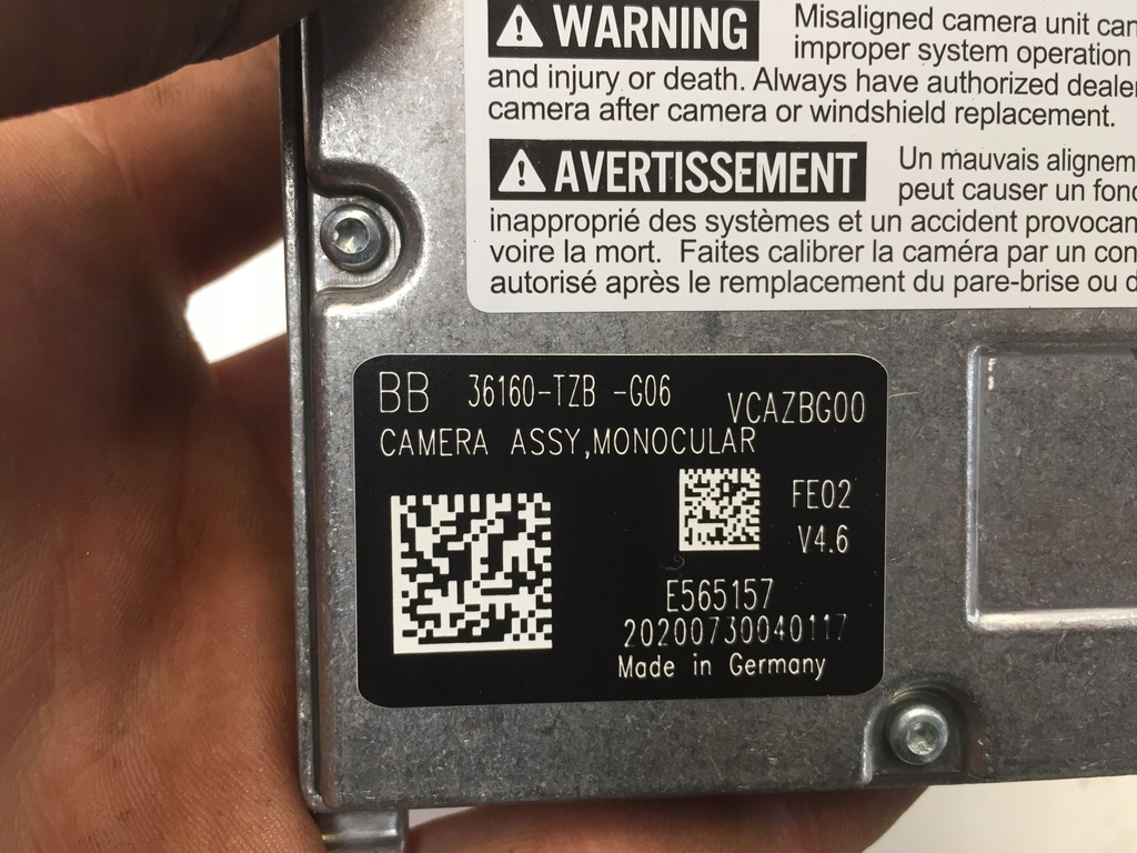 фото №4, Honda jazz v модуль камера асистент поперечина 20-