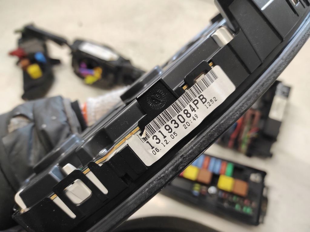 фото №8, Opel vectra c 02- 1.8 z18xe набір стартовий імобілайзер блок керування 55355631