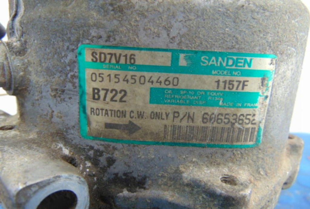 фото №6, Alfa romeo 147 компресор кондиціонера 1.9jtd 60653652