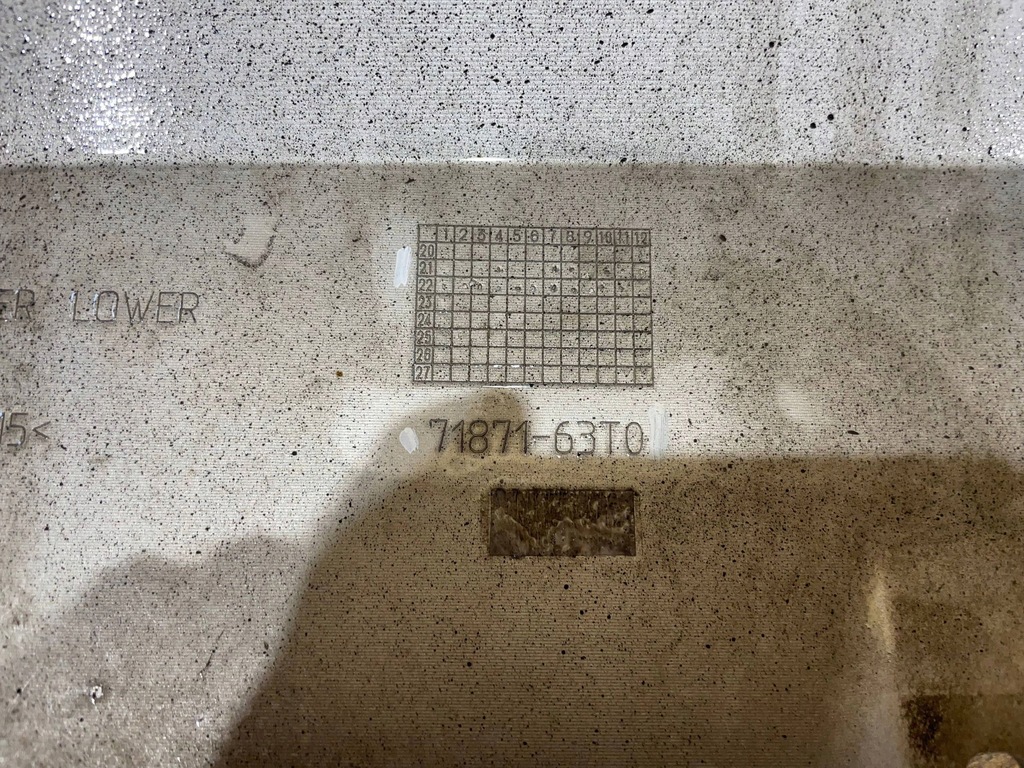 фото №10, Suzuki sx4 sx-4 s-cross ii 2 21- спойлер молдинг диффузор бампера задняя задний