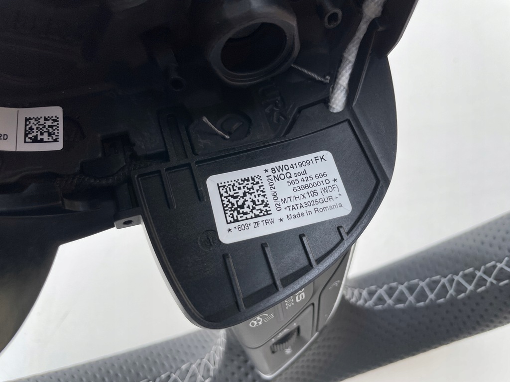 фото №12, Повітропровід з підігрівом шкіра 8w0419091fk noq audi rs4 b9 rs5 8w lift -nowa-