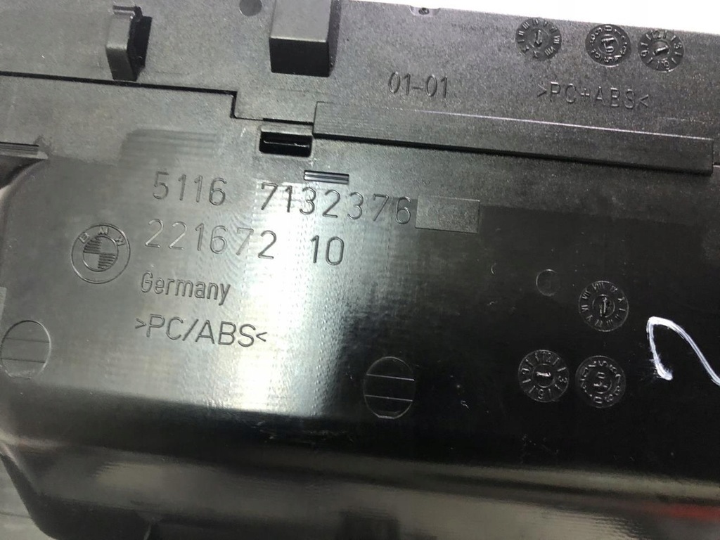 фото №11, Молдинг рамка туннель среднего 7118034 bmw e90